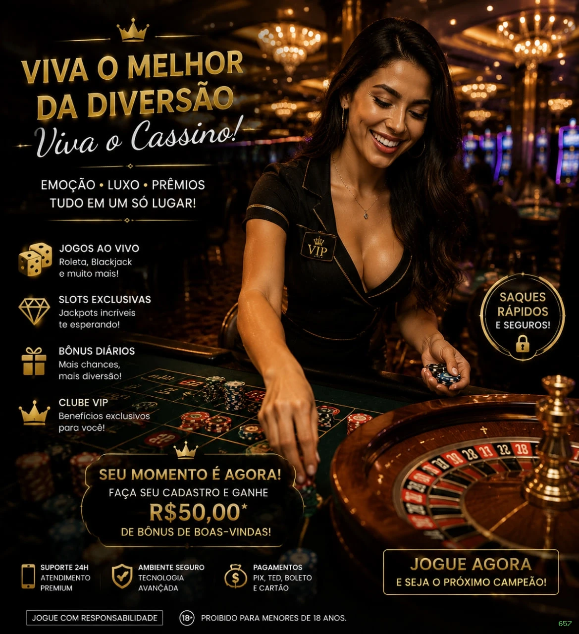 Programa VIP 657 - benefícios exclusivos